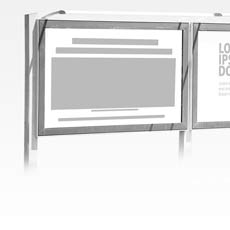 Großflächenplakate