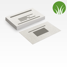 Visitenkarten Graspapier