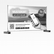 Bauzaunbanner meinOrt